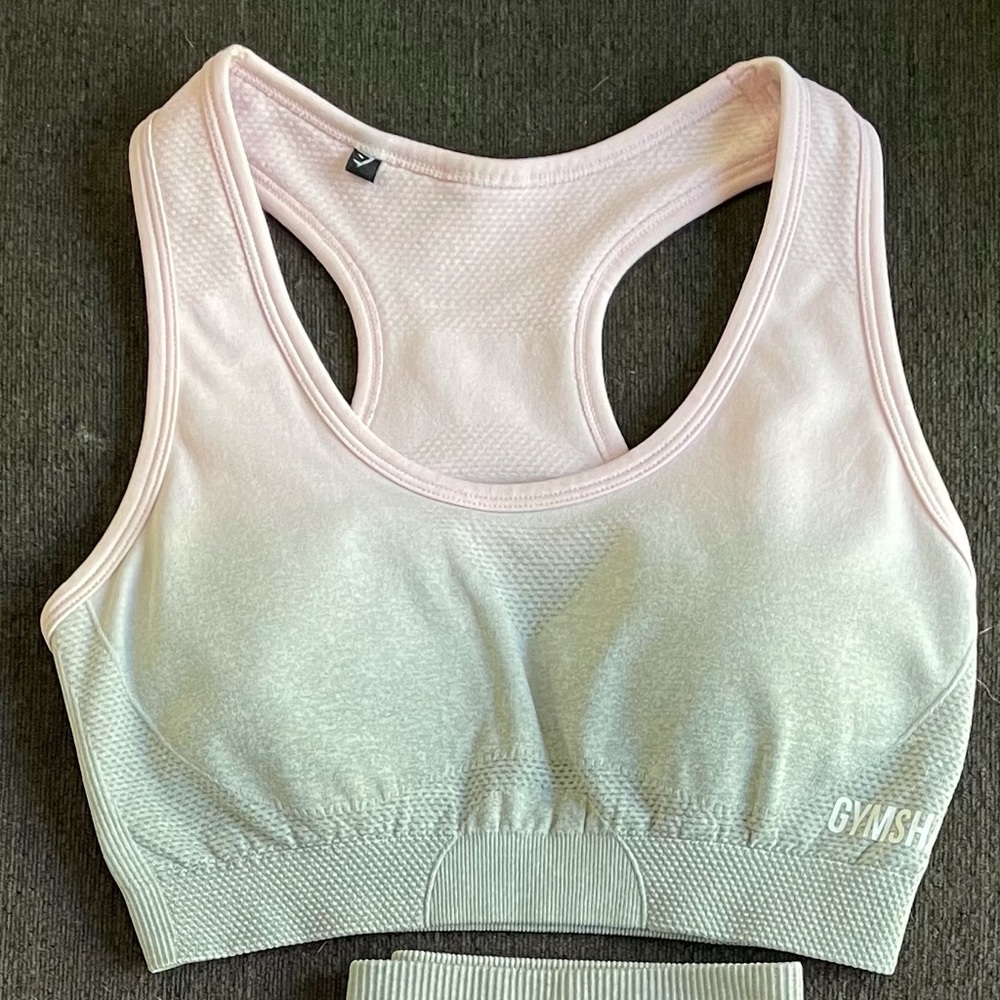 XS Gymshark Ombré Seamless Bra